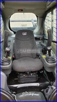2017 Caterpillar 272d2 Xhp Cab Air Heat Track Skid Steer Loader Cat 272