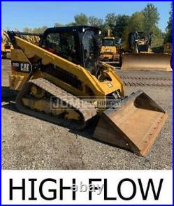 2017 Caterpillar 289d High Flow Cab Air Heat Track Skid Steer Loader Cat 289