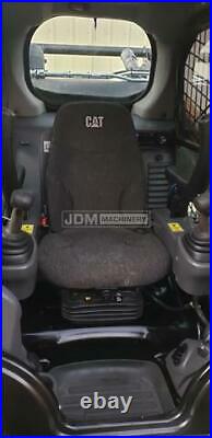 2017 Caterpillar 299d2 Cab Air Heat Track Skid Steer Loader Cat 299