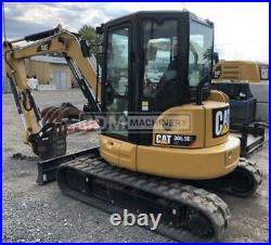 2018 Caterpillar 305.5e2 Cr Cab Heat Air Mini Track Crawler Excavator Cat 305