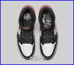 2018 Nike Air Jordan 1 Retro High OG 6 Rings Track Red Size 13. 555088-112 Bred