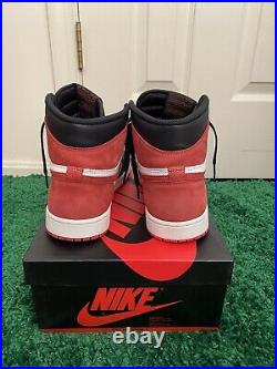 2018 Nike Air Jordan 1 Retro High Track Red Size 8 Nds 7.5 8.5