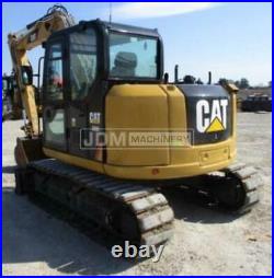 2019 Caterpillar 308e2 Cr Cab Air Heat Track Crawler Mini Excavator Cat 308