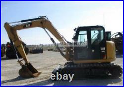 2019 Caterpillar 308e2 Cr Cab Air Heat Track Crawler Mini Excavator Cat 308
