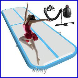 20FT Air Inflatable Tumbling Tumble Track Gymnastics Training Mat Gym Yoga Floor