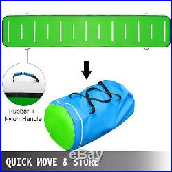 20FT Air Track Inflatable AirTrack Tumbling Gymnastics Mat WithPump Yoga 8in Home