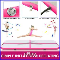 20FT Air Track Inflatable Airtrack Tumbling Gymnastics Floor Mat Training Home