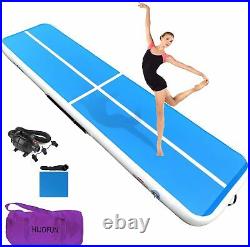 20FT Inflatable Air Gymnastics Track Tumbling Tumble Floor Gym Mat Yoga Pad 4