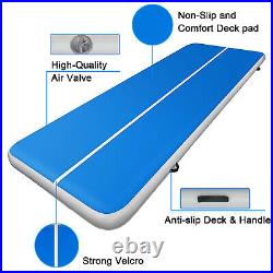 20X6.6 Ft Inflatable Tumbling Track Mat Wide Floor Training Mat for Gymnastics