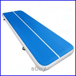 20ft Inflatable Air Mat Track Floor Home Gymnastics Tumbling Mat + Pump tool