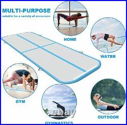 20ft Inflatable Tumbling Mat 8 inches Thickness Mats for Home Use with Pump