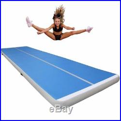 3/4/5/6M Inflatable Air Track Floor Home Gymnastics Pad Tumbling Mat GYM + Pump