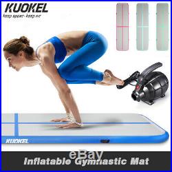 3M Inflatable Air Track Mat Floor Home Gymnastics GYM Airtrack With Inflator Pump
