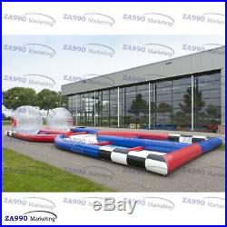 50x20ft Commercial Inflatable Track Race For Bubble Zorb Ball With Air Blower