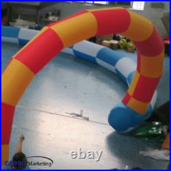 66x33ft Commercial Inflatable Race Track Go Kart / Zorb Ball With Air Blower