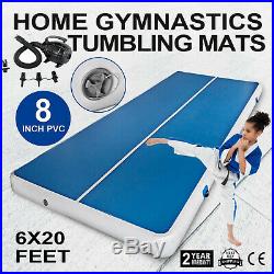 6x20FT Airtrack Air Track Floor Home Inflatable Gymnastics Tumbling Mat GYM USA
