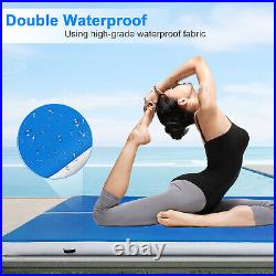 8INCH X13X6.6 FT Inflatable Air Tumbling Track Gymnastics Mat Yoga Training
