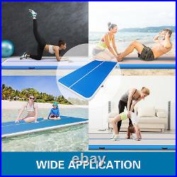 A+6x13FT Airtrack Air Track Floor Home Inflatable Gymnastics Tumbling Mat GYM US