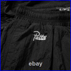AIR JORDAN x PATTA Nylon Track Pants AO4385-010 Black (MEN'S MEDIUM) M