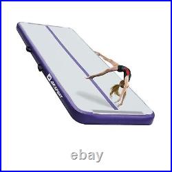 AKSPORT Gymnastics Air Mat Tumble Track Tumbling Mat Inflatable Floor Mats Wi