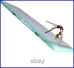 AKSPORT Gymnastics Air Mat Tumble Track Tumbling Mat Inflatable Floor Mats with