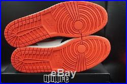 Air Jordan 1 Retro High OG 6 Rings Track Red Best In Hand 555088-112 size 15