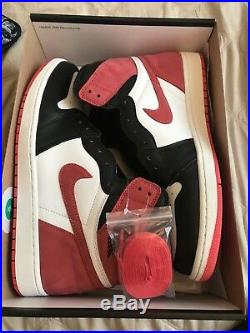 Air Jordan 1 Retro High Track Red Size 12 Best Hand In The Game 555088-112