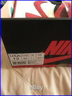 Air Jordan 1 Retro High Track Red Size 12 Best Hand In The Game 555088-112