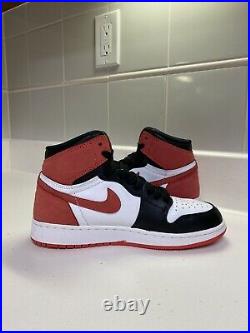 Air Jordan 1 Retro High Track Red Size 5Y Best Hand In The Game 575441-112 Rare
