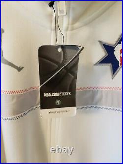 Air Jordan All Star Track Jacket 2020 All Star Game Chicago SZ LG