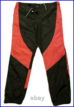 Air Jordan Retro 1 Black & Red Nike Blue Tag Track Pants From 1985