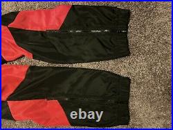 Air Jordan Retro 1 Black & Red Nike Blue Tag Track Pants From 1985