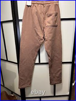 Air Jordan x Travis Scott Archaeo Brown Fleece Pants Men's Sz Small DO4097-256