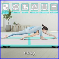 Air Mat Track 20ft Floor Home Tumbling Inflatable Gymnastics Yoga Mat Gym