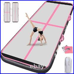 Air Mat Track Inflatable Tumbling Floor Home Gymnastics Yoga Mat GYM Quick Fill