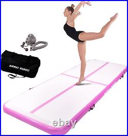 Air Mat Tumble Track 10Ft/13Ft/16Ft/20Ft/26Ft with Electric Air Pump, Inflatable