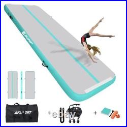 Air Mat Tumble Track 10ft 13ft 16ft 20ft 10ftx3.3ftx4inch Mint Green