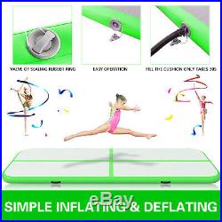 Air Track 13Ft AirTrack Floor Tumbling Gymnastics Mat WithPump For Training Home