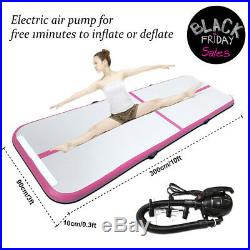 Air Track Airtrack Floor Gymnastics Tumbling Home Inflatable Mat GYM with Pump