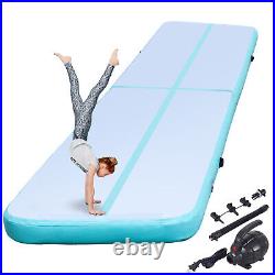 Air Track Floor Tumbling Pad Inflatable Gym Yoga Mat Training Fitness AirTrack