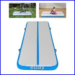 Air Track Mat Inflatable Gymnastics Yoga Mat Home Gym Sports Tumbling+Pump 110V