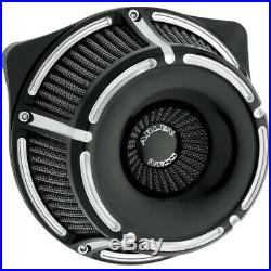 Arlen Ness Inverted Slot Track Black Cut Stage 1 Air Cleaner Harley XL 91-16