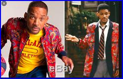 Bel-Air Athletics Fresh Prince Reversible Track Jacket, Will Smith, Size S