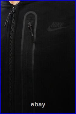 Bnwt Tn Tech Fleece Black Nike Air Max Jacket Track Top Bomber Full Zip