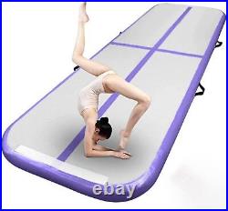 CANWAY Air Tumble Track Inflatable Gymnastics Mat, 10ft/13ft/16ft/20ft Gymnas