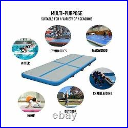 COLCYSE 10ft/17ft/23ft 4 Inch Thickness Air Tumbling Track Tumbling Mat/Air T
