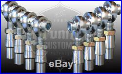 Chromoly Panhard Bar Rod End Kit 3/4 x 3/4-16 Heim Joint Bung, Spacers, Jam Nuts