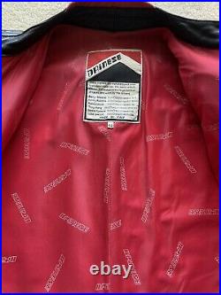 Dainese Vintage Leather Jacket 52 Italy Racing Tuono D Air Super Speed 8 Track