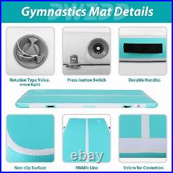 Dwzdd Gymnastics Air Mat 10ft/13ft/16ft/20ft Tumbling Mat Inflatable Gymnasti