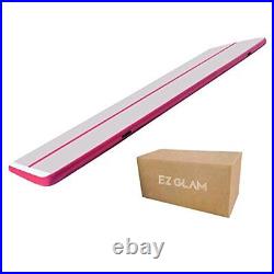 EZ GLAM 10ft/13ft/16ft/20ft Air Mat Tumble Track Inflatable Gymnastics Tumbli